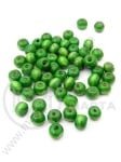 Bilă de lemn 6x4~5mm verde 1 pack 40g ~550 pcs 321116