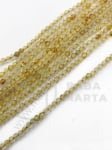 Cuarț rutil ~ bilă fațetată de 2 mm ~ 200 bucăți 1 buc 353116