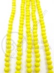 Șir de cristale 6x5mm galben solid ~87 buc 40cm 1 buc 342722