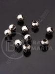 Lama otel 6mm argintie gaura 2mm 1 pachet 20 buc 307458