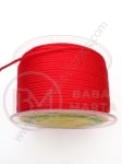 Cordon roșu poliester ~2mm ~50 metri 1 rolă 441368
