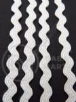 Lățime 3,5 mm zig-zag alb ~25 metri 411139
