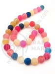 Bilă de agate mescetață 10mm ~38 buc 1 buc 351522