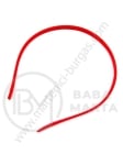 Tiara metalică 6x115~125mm satinată roumă 1 buc 301689