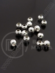 Bilă metalică 6mm color alb 1 pachet 100 buc 306040