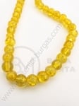 Bilă de vitola 4mm auriu craquelat 80cm ~200 buc 1 buc 343348