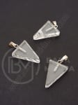 Pandantiv 20x15mm cristal de munte 1 buc 355493