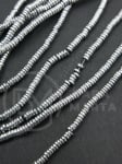 Disc de hematit 2x1mm gaură 0.7mm ~450 buc ~40cm 1 buc 353188