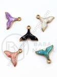Pandantiv metalic cu coadă MIX 15x18mm color aurie 1 pachet 5 buc 304267