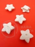 Floare 19x7mm gaură albă 8x3mm 1 pachet 40g ~51 buc 312526
