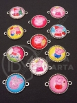 Element de conectare cu cabochon 27x20mm 1 pachet 5 buc 307524