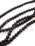 Bilă naturală de obsidian 4mm 40cm ~95 pieces 1 buc 352538