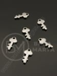 Pandantiv cheie din otel 13x6mm 5 buc 309480