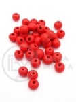 Bilă de lemn 8x7mm gaură roudă ~3mm 1 paquet 40g ~215 buc 321317