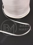 Panglică de satin 3mm albă 20 meters 451187