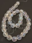 Șir de mărgele 10mm transparent curcubeu fațetat ~32 buc 1 buc 343305