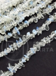 Piatră Lunii naturală ~4~7mm ~85cm 1 buc 355671