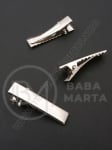 Clemă metalică 32x6mm culoare argintie 1 pachet 20 buc 301954