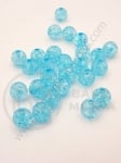 Bilă crackle 8mm alabastru 1 pachet 40g ~140 buc 312657