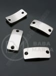 Element de conectare OȚEL (304) 20.5x9x2mm hole 2mm 1 pachet 2 buc 305761