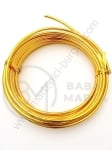 Sârmă de aluminiu 3mm culoare aurie 1 pachet ~5 metri 141215