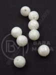 Bilă de mărgele din silicon ~9mm gaură 1.5mm 1 paquet 5 buc 317018