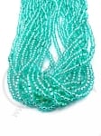 Mărgele cehe PRECIOSA din glass 2mm ~55cm şir 1 paket 12 şiruri 331704