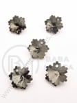 Pandantiv cristal 14x12x8mm gaură 1.5mm 5 buc 335279