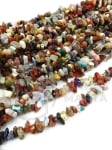 Colier cu pietre naturale MIX 5-9mm 85cm 1 buc 355551