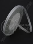 Panglică organza 6mm argint ~22 metri 451481