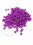 Mărgele de sticlă culoare violet 3mm 50g 333128