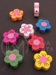Flori 20x6mm gaură mixtă 2mm 10 buc 327048