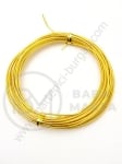 Sârmă de aluminiu 1.5 mm color aurie 1 pachet ~5 meters 141206
