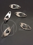 Element de conectare OȚEL (304) 20x8x1mm 1 pachet 5 buc 307198