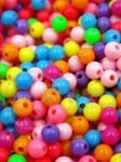 Bilă 6mm colorată gaură 1.5mm 1 pachet 40g ~400 buc 312464