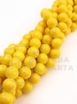 Șir de mărgele de sticlă 12mm galben ~70 buc 1 buc 343310