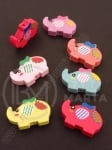 Figurină elefant din lemn 22x15x5mm MIX 20 pieces 327073