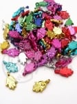 Pandantiv Mâna Fatimei 13x8x3mm mix metalic 1 pachet 40g ~389 buc 312681