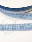 Panglică de pânză de sac 15mm albastră 1 pachet 5 metri 461341