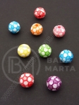 Minge de fotbal 10mm mix 1 paquet 40g ~77 buc 312206
