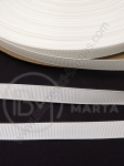 Panglică de satin 20mm, spart, alb, 1 pachet, 3 metri, 451523