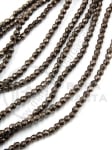 Mărgele de hematit ~2mm gaură fațetată 0.7mm ~40cm ~200 buc 1 buc 353211