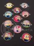 Element de conectare cu cabochon 27x20mm 1 pachet 5 buc 307528