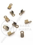 Vârf metalic 9x3,5x4mm culoare bronz închis 50 buc 301562