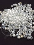 Perlă transparentă din sticlă 4mm 1 pachet 50g 334086