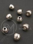 Duza SSB 10x11mm culoare argintie 30 buc 318333