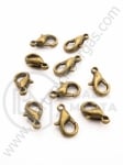Închizatore metallice 5x10mm bronz antic 50 buc 301051