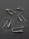 Capac de cercei 19x3mm OȚEL (304) gaură 2.5mm 1 pachet 4 buc 305812