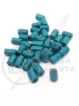 Cilindru de lemn albastru 8x5mm 1 pachet 40g ~410 buc 321258