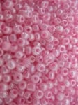Perlă roz din sticlă 3mm 50g 333062